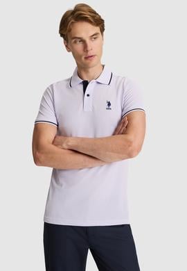 Erkek Lila Basic Tişört - 50326975067