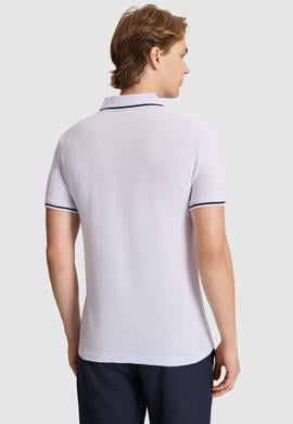 Erkek Lila Basic Tişört - 50326975067