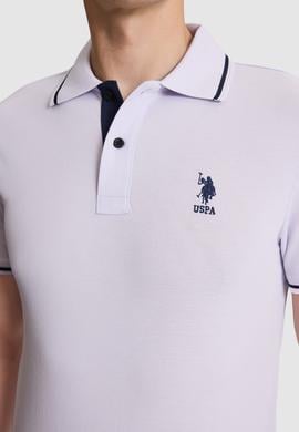 Erkek Lila Basic Tişört - 50326975067