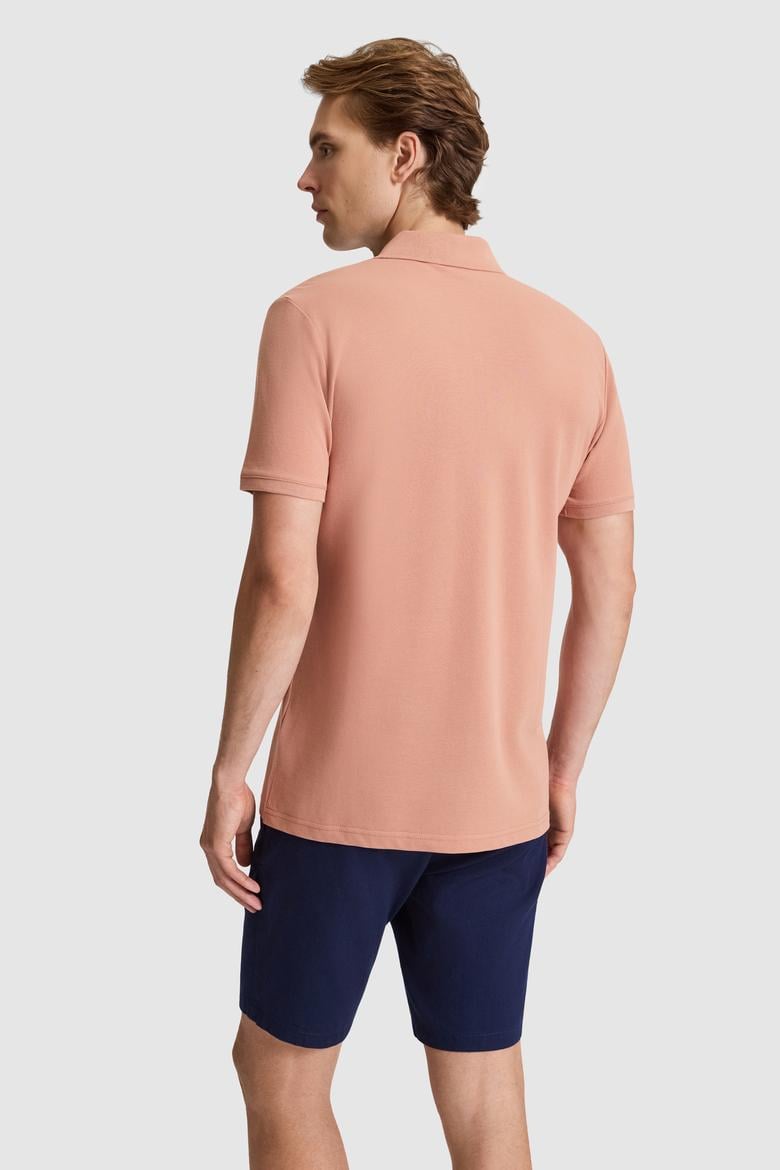 Erkek Pudra Basic Tişört - 50326972052