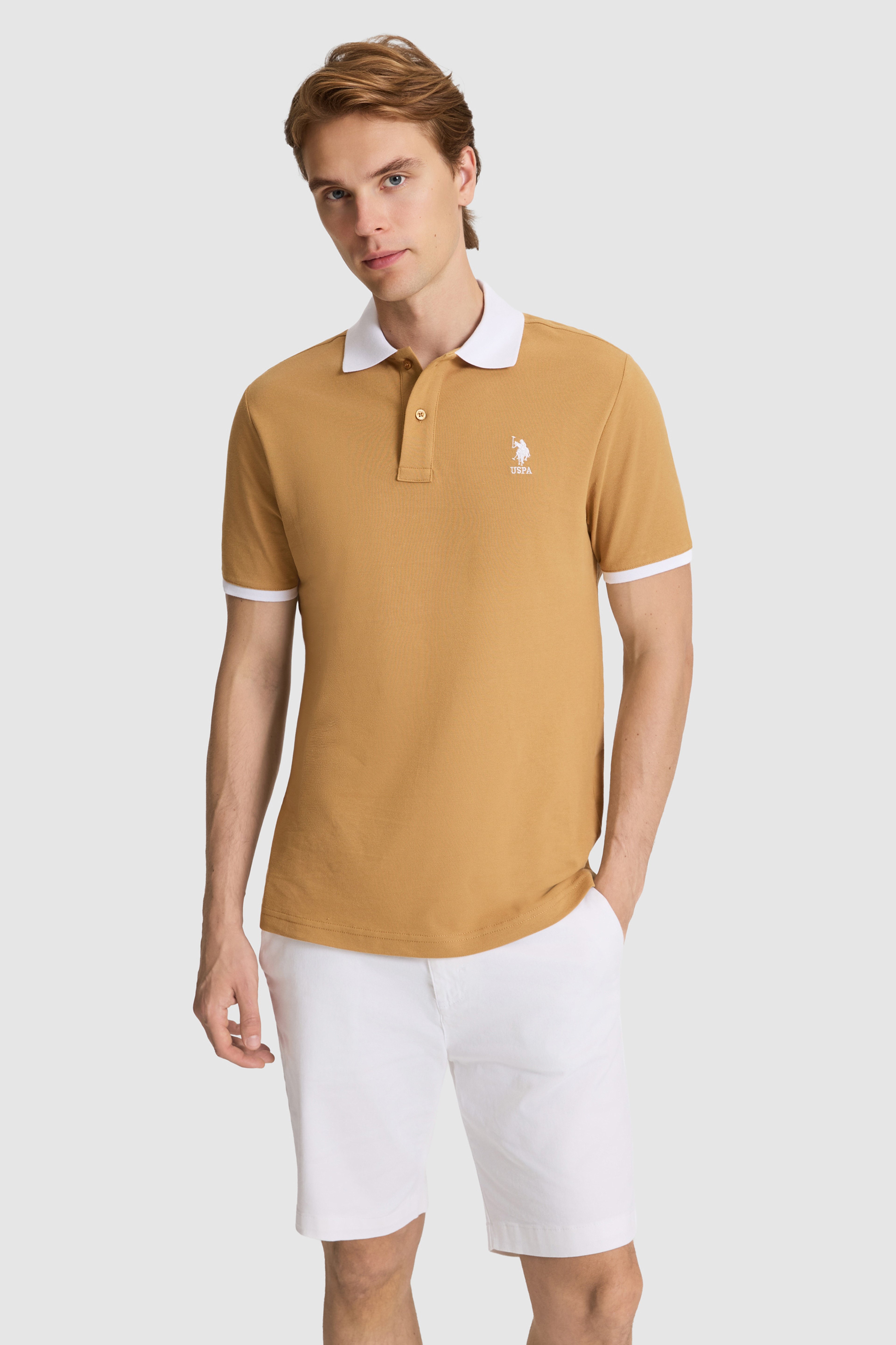 Erkek Coconut Regular Fit Polo Yaka Basic Tişört