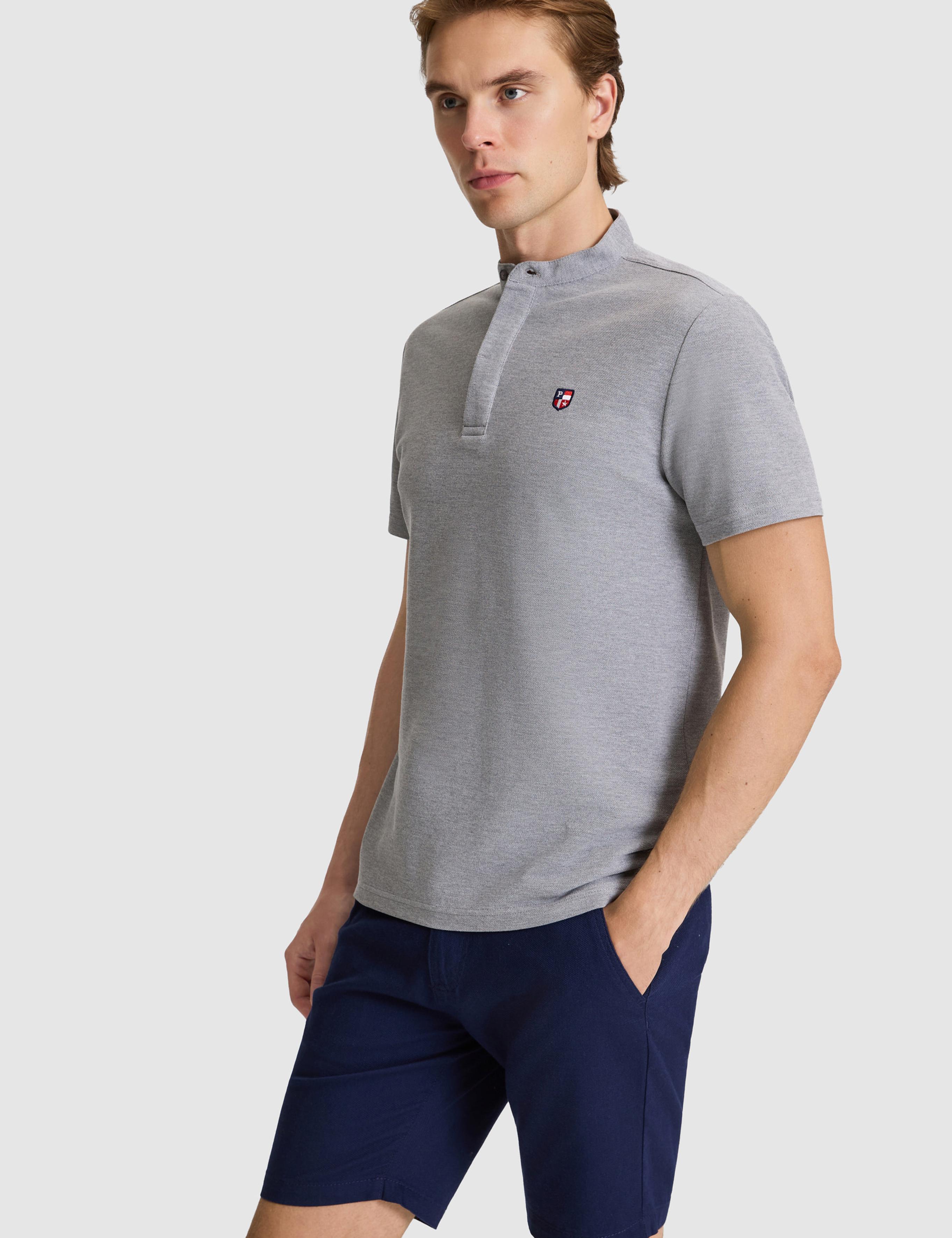 تی شرت یقه دیپلمات رگولار مردانه یو اس پولو | U.S. Polo Assn. - تصویر 3