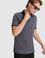 Erkek Antrasit Regular Fit Polo Yaka Basic Tişört