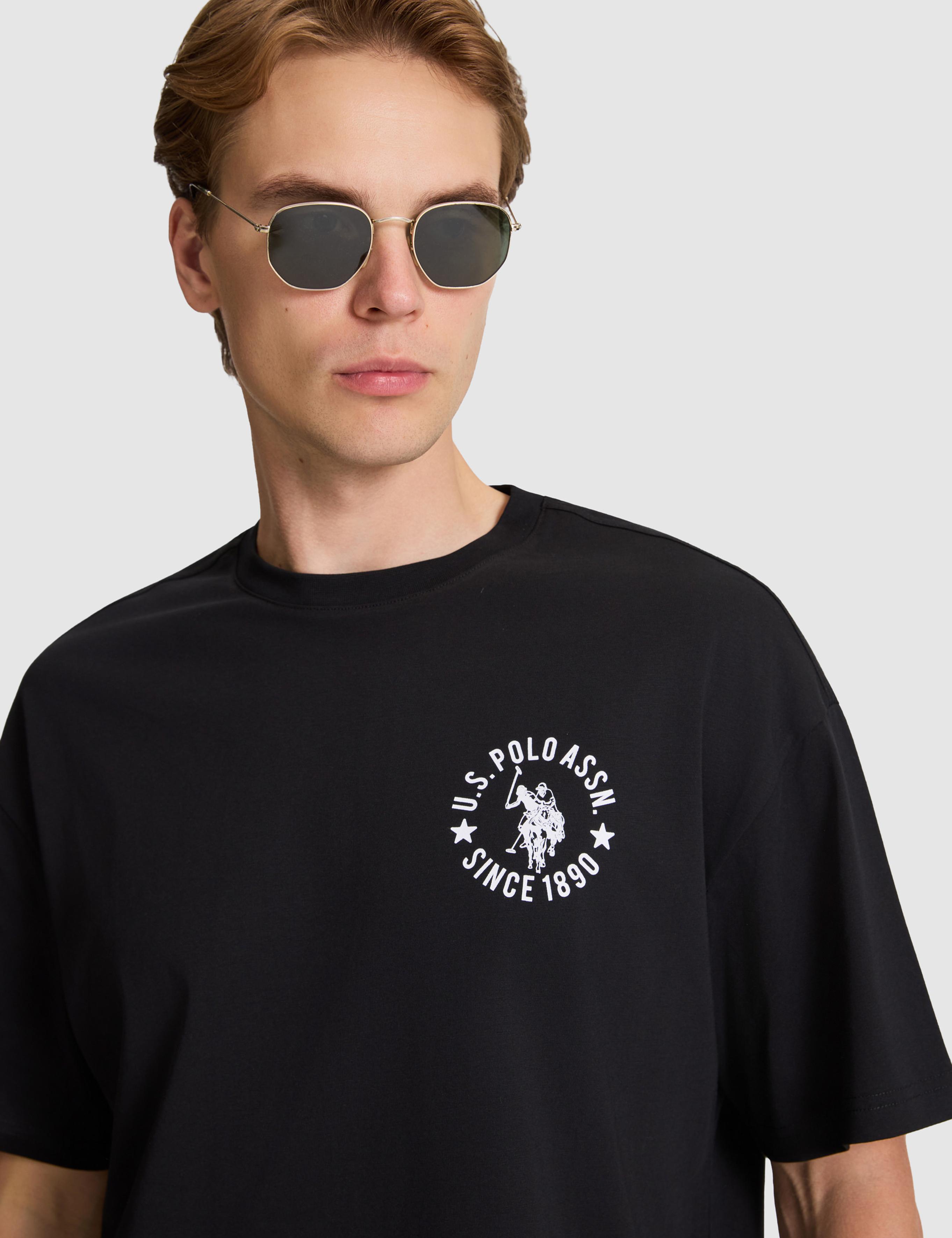تی شرت یقه گرد Oversize مردانه یو اس پولو | U.S. Polo Assn. - تصویر 2