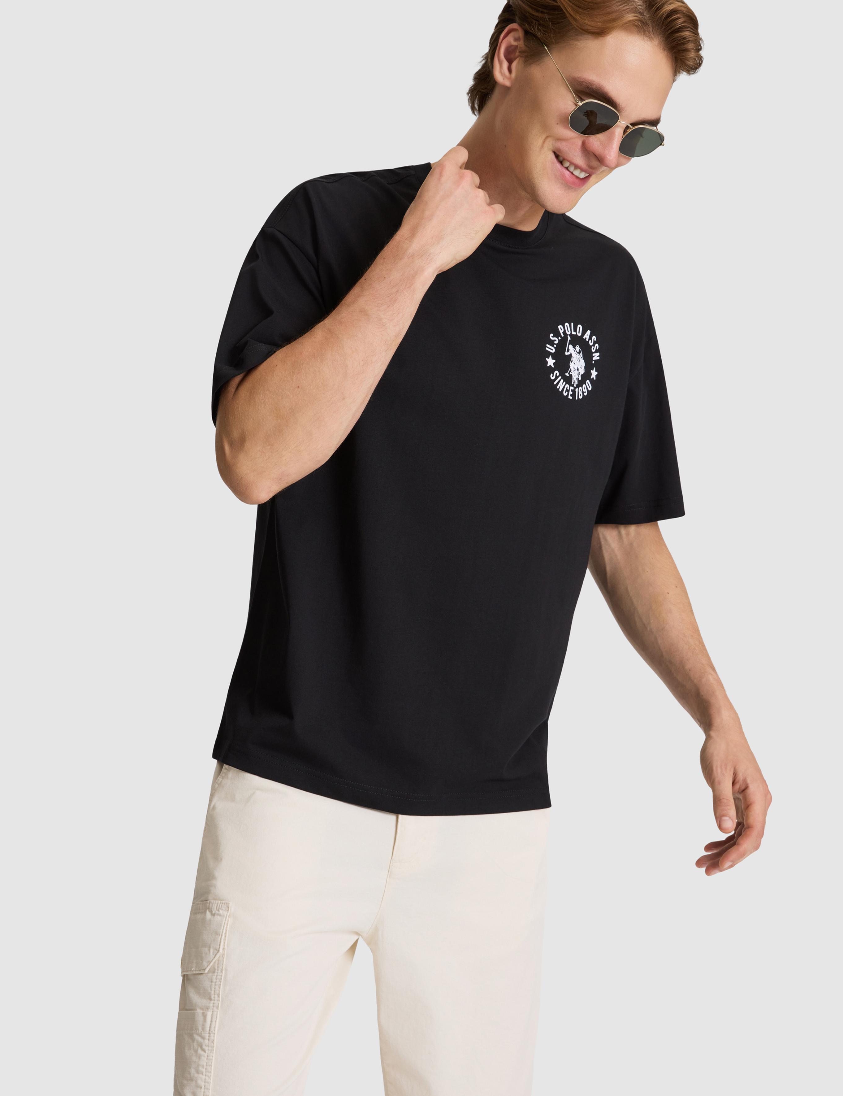 تی شرت یقه گرد Oversize مردانه یو اس پولو | U.S. Polo Assn. - تصویر 3