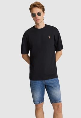 Erkek Siyah Basic Tişört - 50326993034