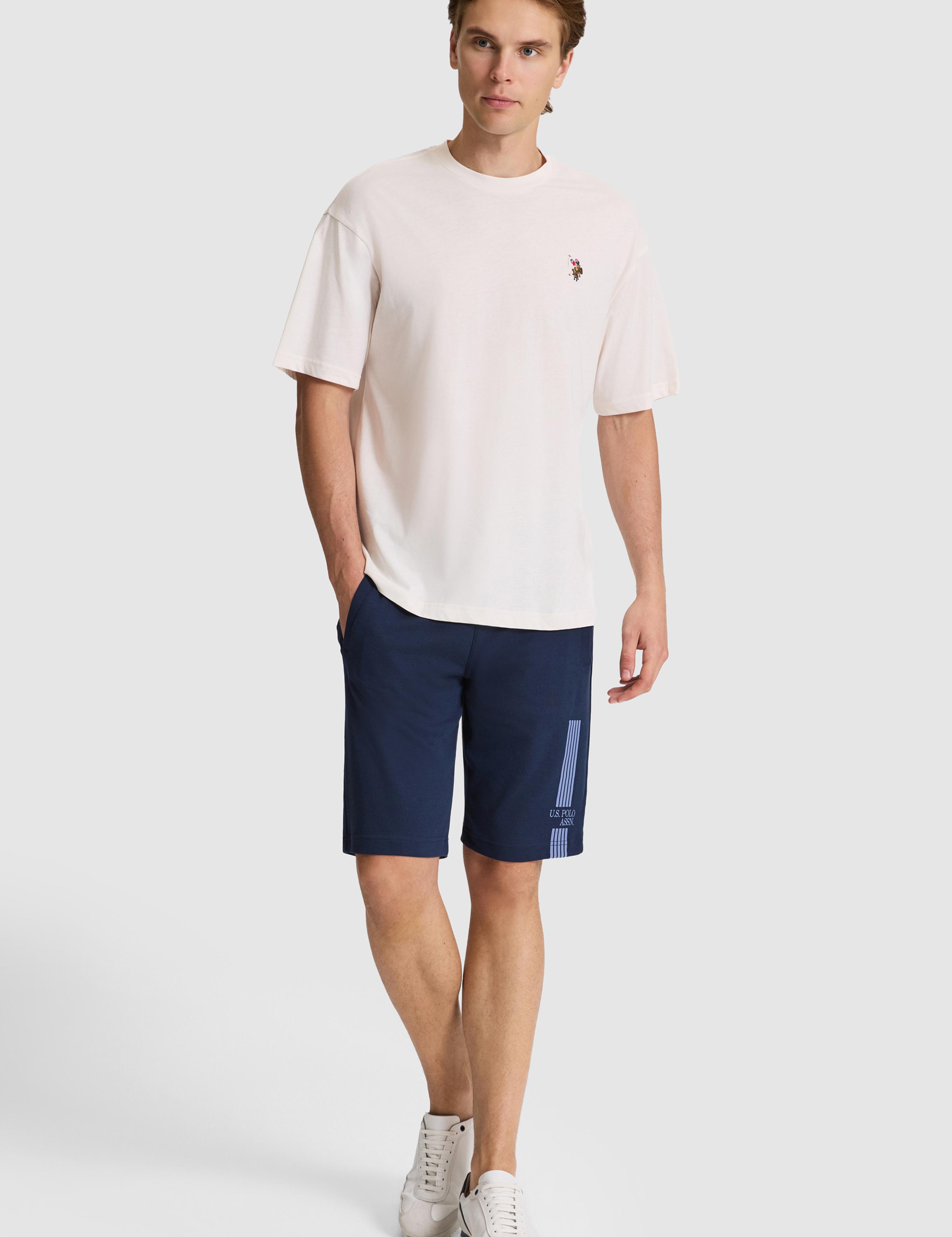 تی شرت یقه گرد ریلکس مردانه یو اس پولو | U.S. Polo Assn. - تصویر 4