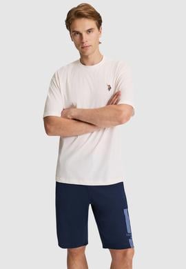 Erkek Krem Basic Tişört - 50326993045