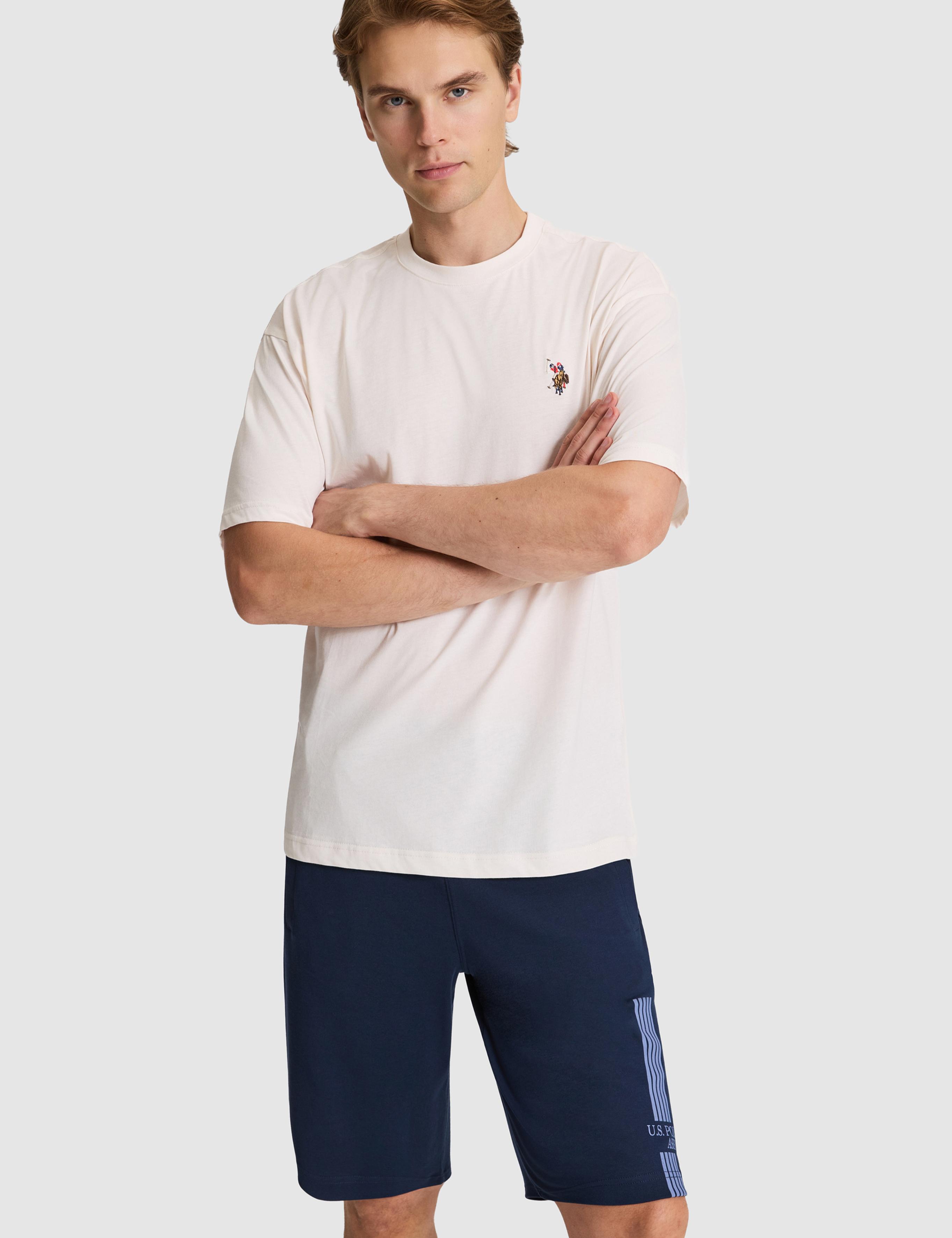 تی شرت یقه گرد ریلکس مردانه یو اس پولو | U.S. Polo Assn. - تصویر 3