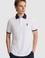 Erkek Beyaz Regular Fit Polo Yaka Basic Tişört