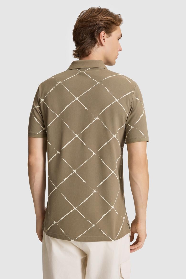 Erkek Haki Regular Fit Polo Yaka Tişört - 50326954012