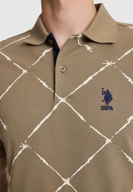 Erkek Haki Regular Fit Polo Yaka Tişört - 50326954012