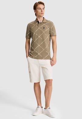 Erkek Haki Regular Fit Polo Yaka Tişört - 50326954012