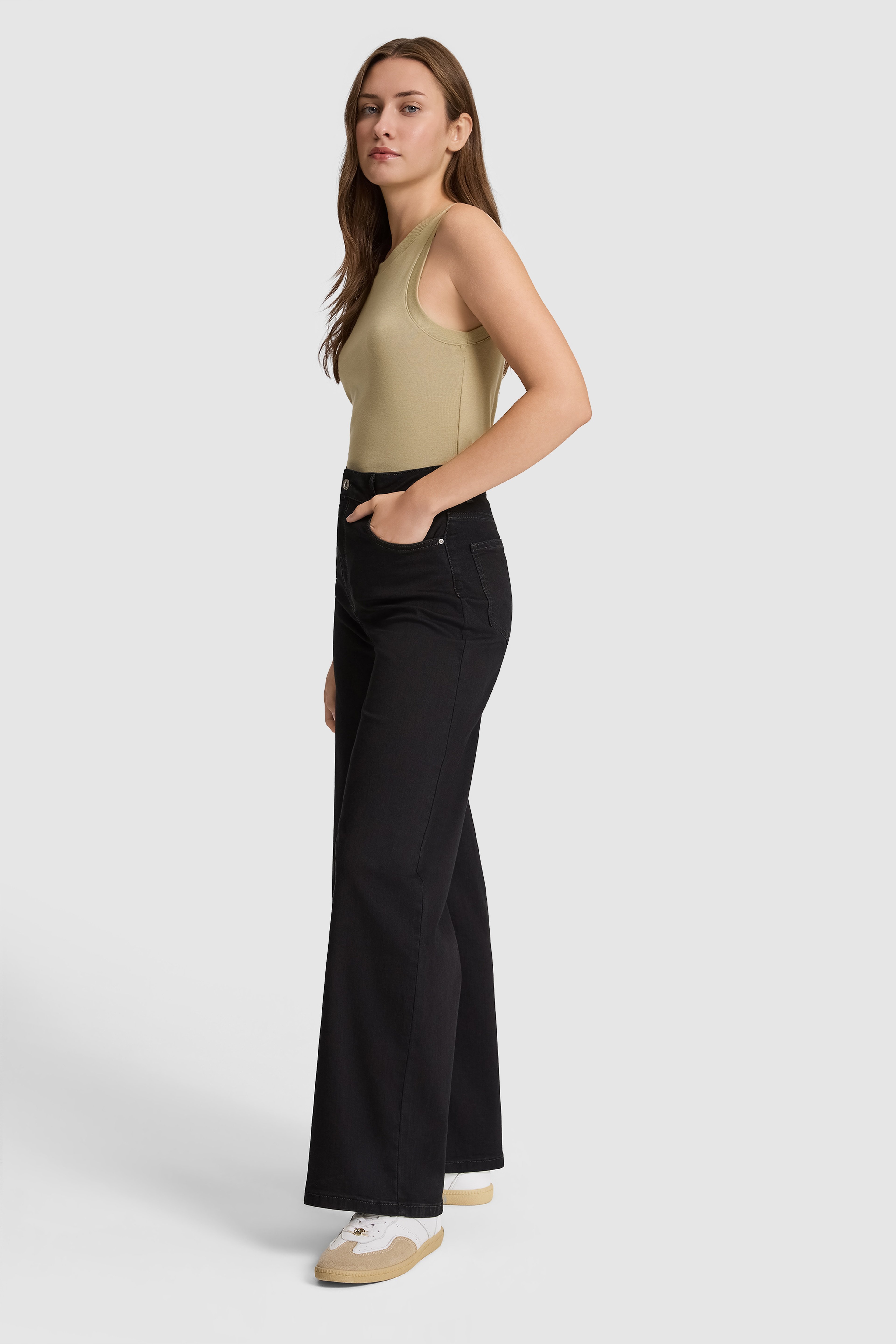 Kadın Siyah Jean Pantolon - Image 3