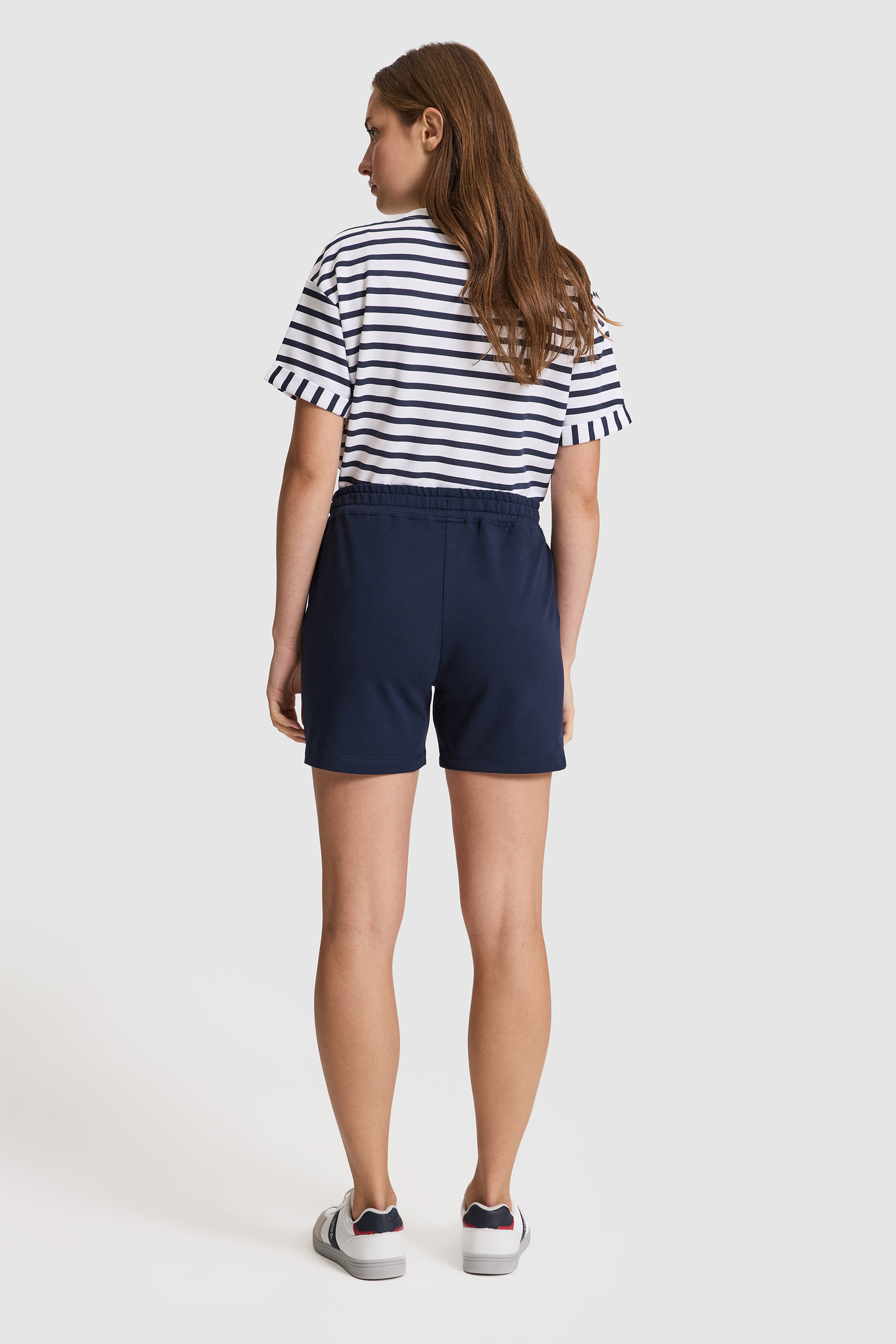 Kadın Lacivert Örme Şort