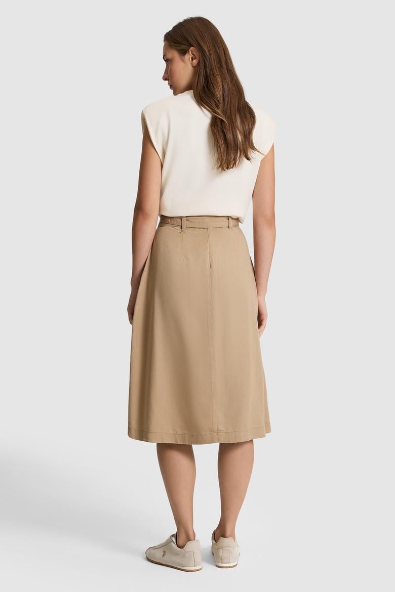 Kadın Camel Jean Etek - 50321422011