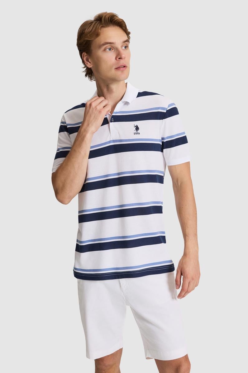Erkek Lacivert Regular Fit Polo Yaka Tişört