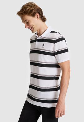 Erkek Siyah Regular Fit Polo Yaka Tişört - 50326934014
