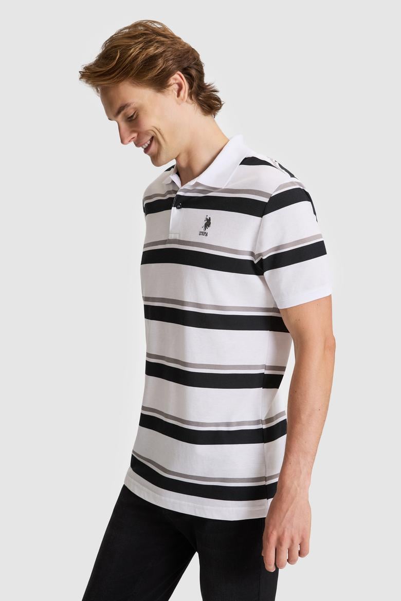 Erkek Siyah Regular Fit Polo Yaka Tişört - 50326934014