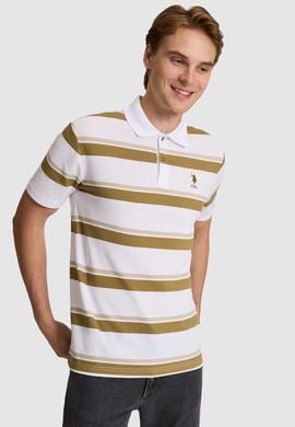 Erkek Yeşil Regular Fit Polo Yaka Tişört - 50326934030