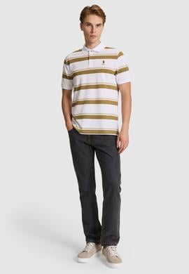 Erkek Yeşil Regular Fit Polo Yaka Tişört - 50326934030