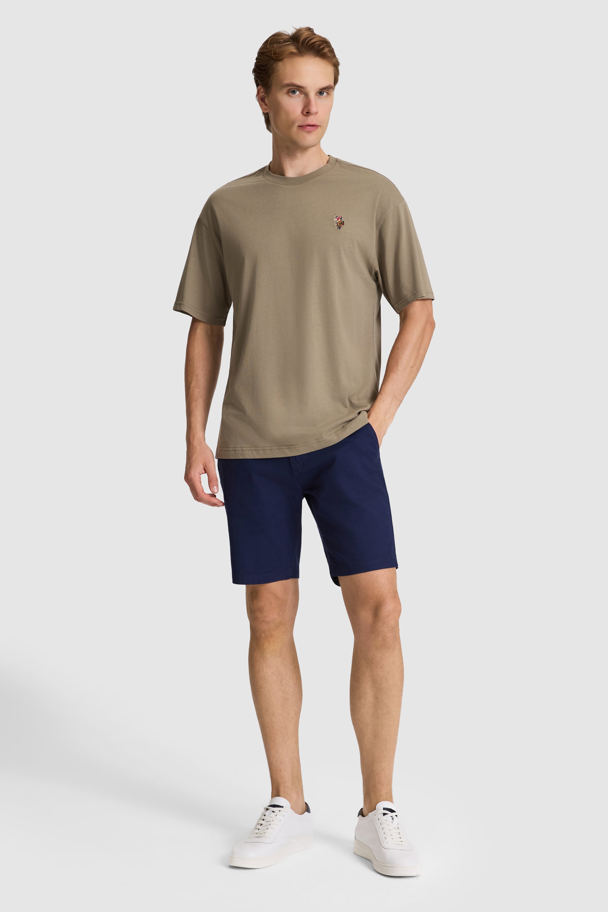 تی شرت یقه گرد ریلکس مردانه یو اس پولو | U.S. Polo Assn. - تصویر 4