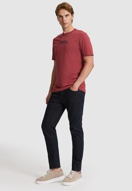 Erkek Kahverengi Jean Pantolon - 50321478018