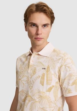 Erkek Krem Regular Fit Polo Yaka Tişört - 50326936012