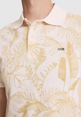 Erkek Krem Regular Fit Polo Yaka Tişört - 50326936012