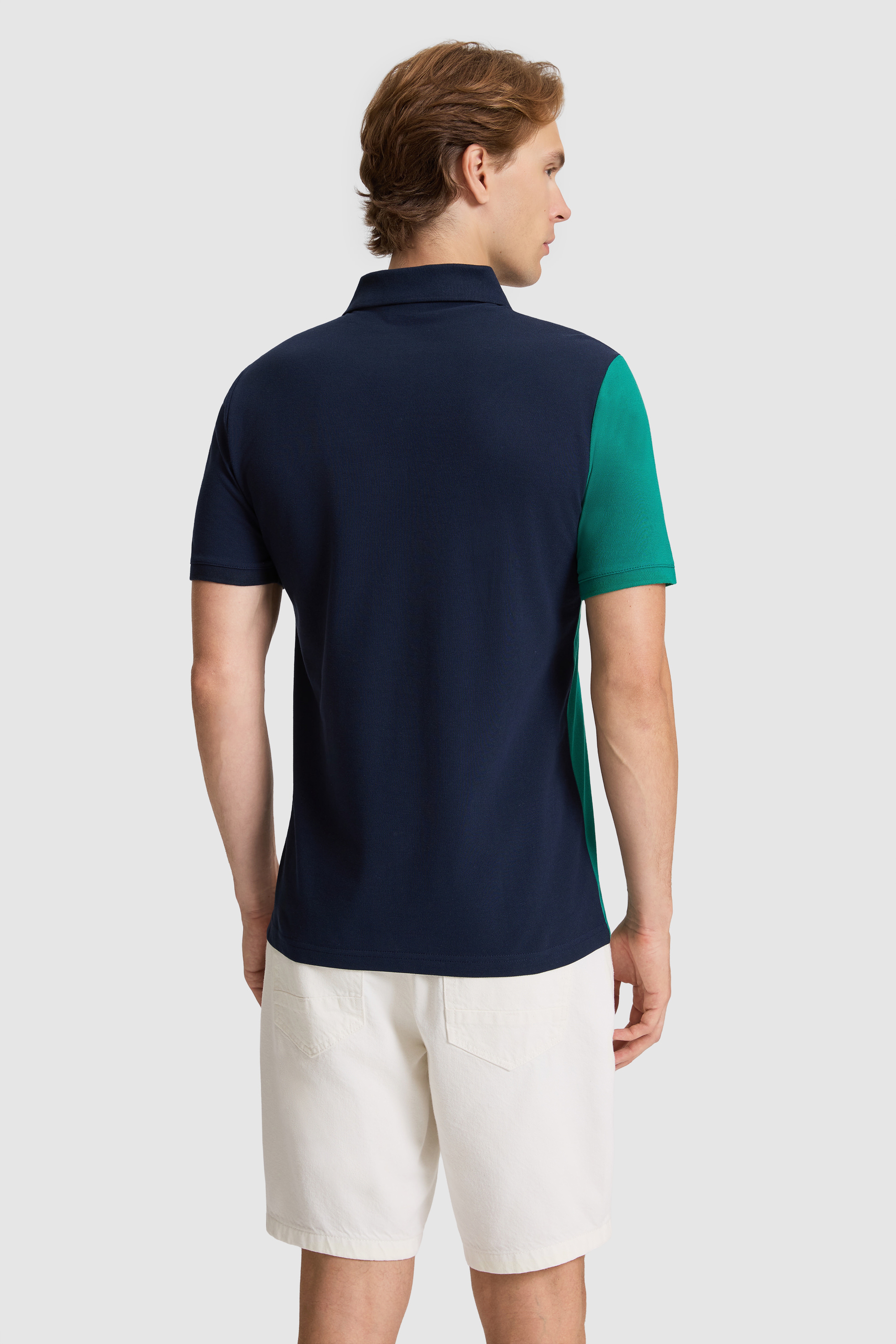 Erkek Lacivert Regular Fit Polo Yaka Tişört