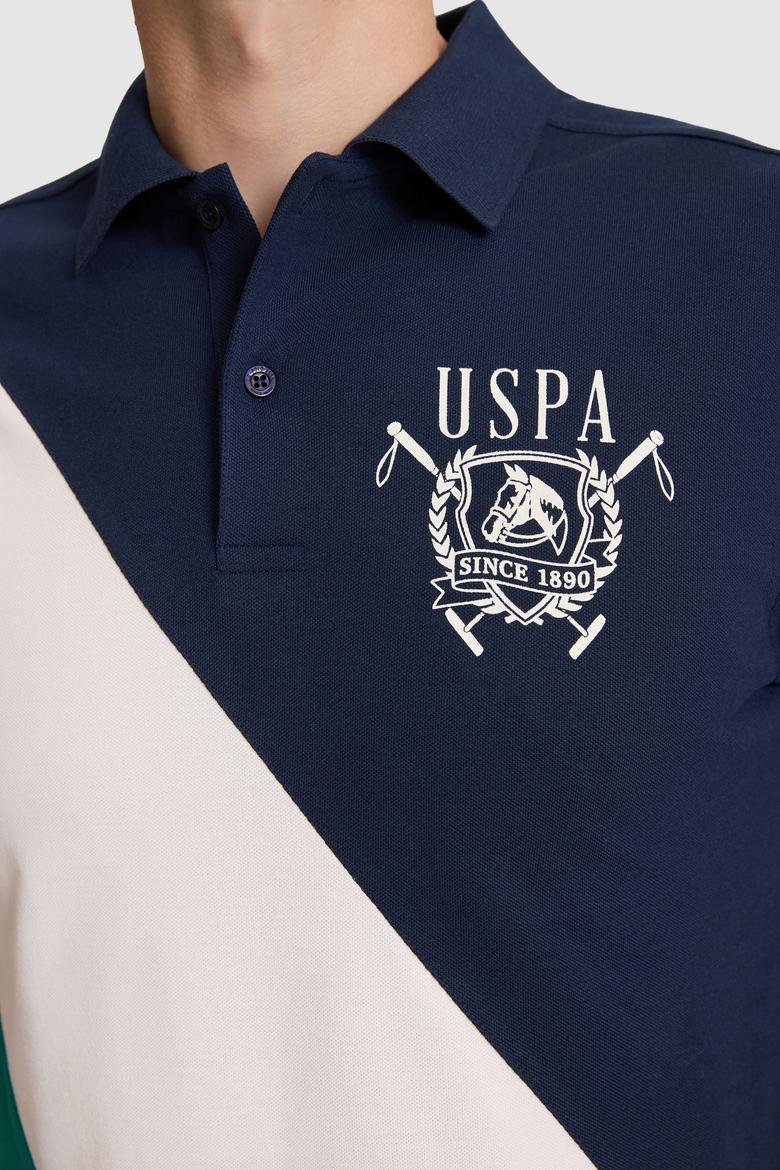 Erkek Lacivert Regular Fit Polo Yaka Tişört - 50326989001