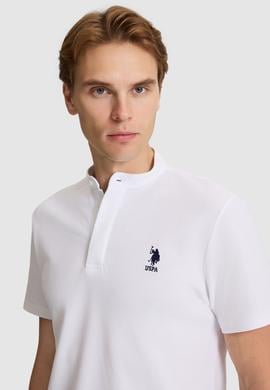 Erkek Beyaz Regular Fit Polo Yaka Tişört - 50322322001