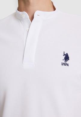 Erkek Beyaz Regular Fit Polo Yaka Tişört - 50322322001