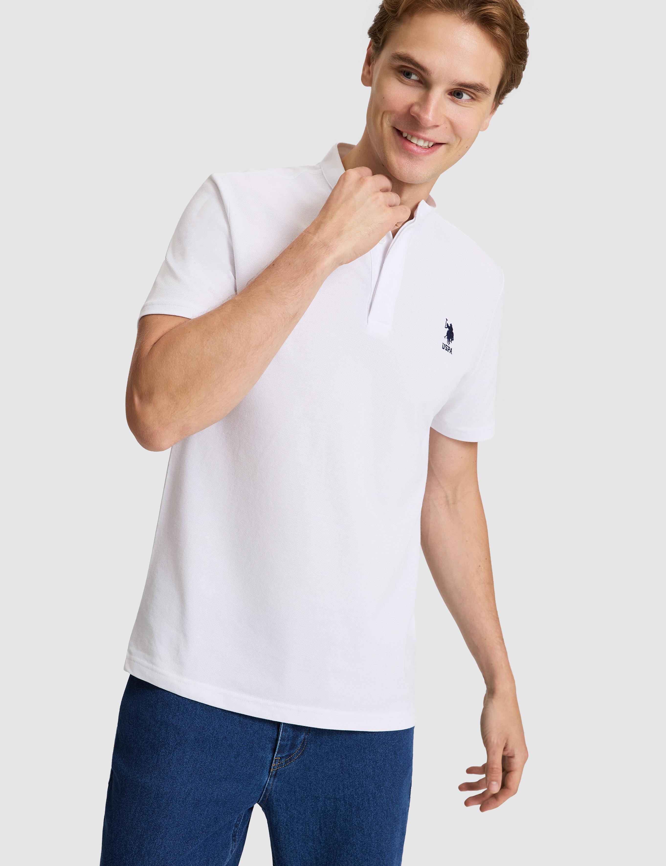 تی شرت یقه دیپلمات رگولار مردانه یو اس پولو | U.S. Polo Assn. - تصویر 3