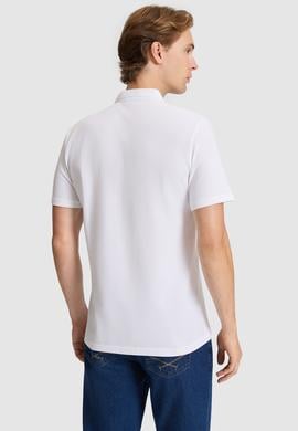 Erkek Beyaz Regular Fit Polo Yaka Tişört - 50322322001