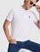 Erkek Beyaz Slim Fit Polo Yaka Basic Tişört
