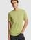Erkek Yeşil Regular Fit Bisiklet Yaka Basic Tişört