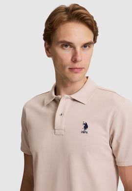 Erkek Taş Regular Fit Polo Yaka Basic Tişört - 50322314122