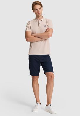 Erkek Taş Regular Fit Polo Yaka Basic Tişört - 50322314122