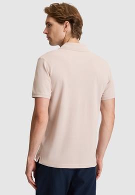 Erkek Taş Regular Fit Polo Yaka Basic Tişört - 50322314122