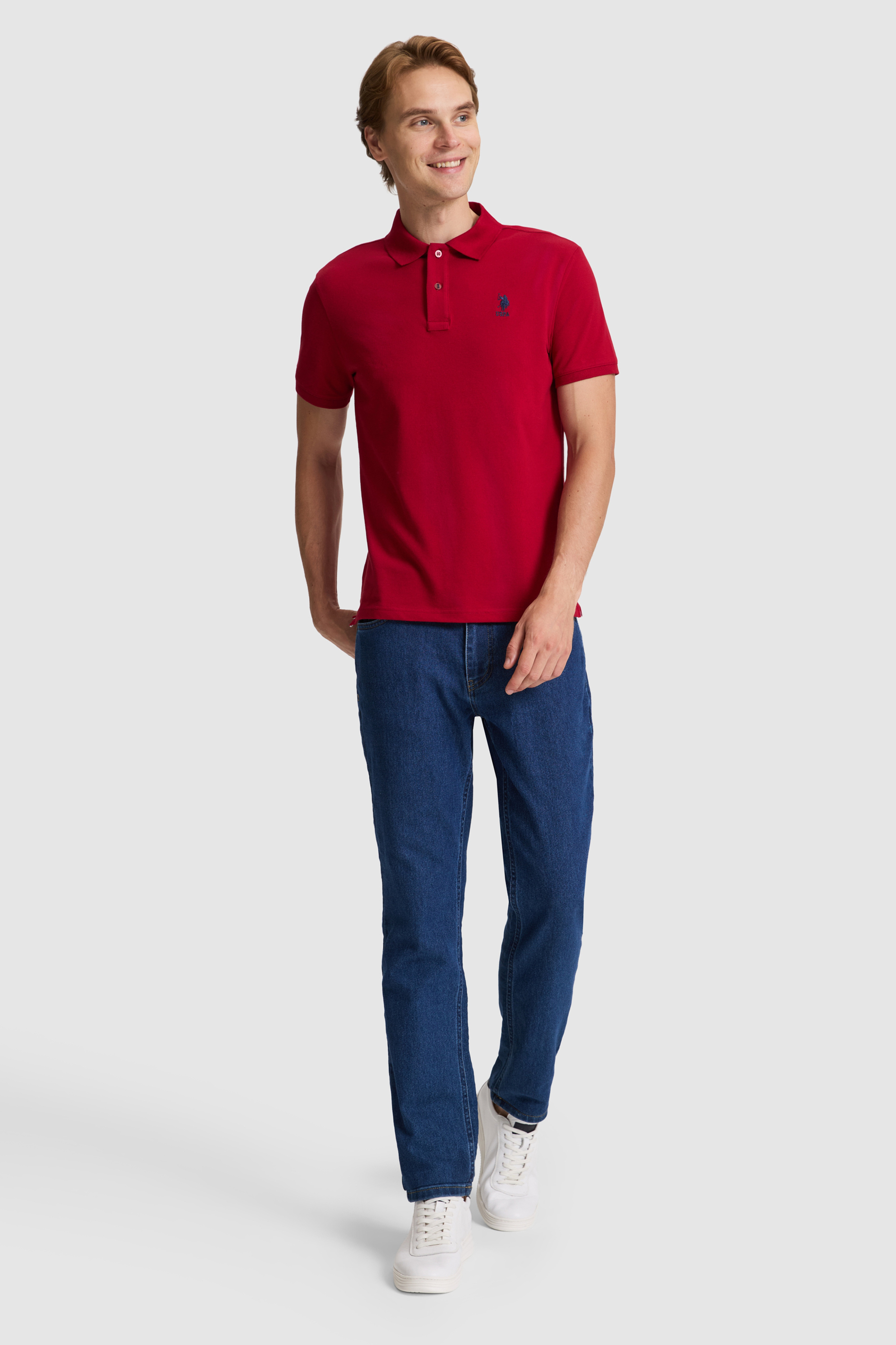Erkek Bordo Basic Tişört