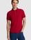 Erkek Bordo Slim Fit Polo Yaka Basic Tişört