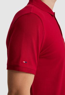 Erkek Bordo Slim Fit Polo Yaka Basic Tişört - 50322303144