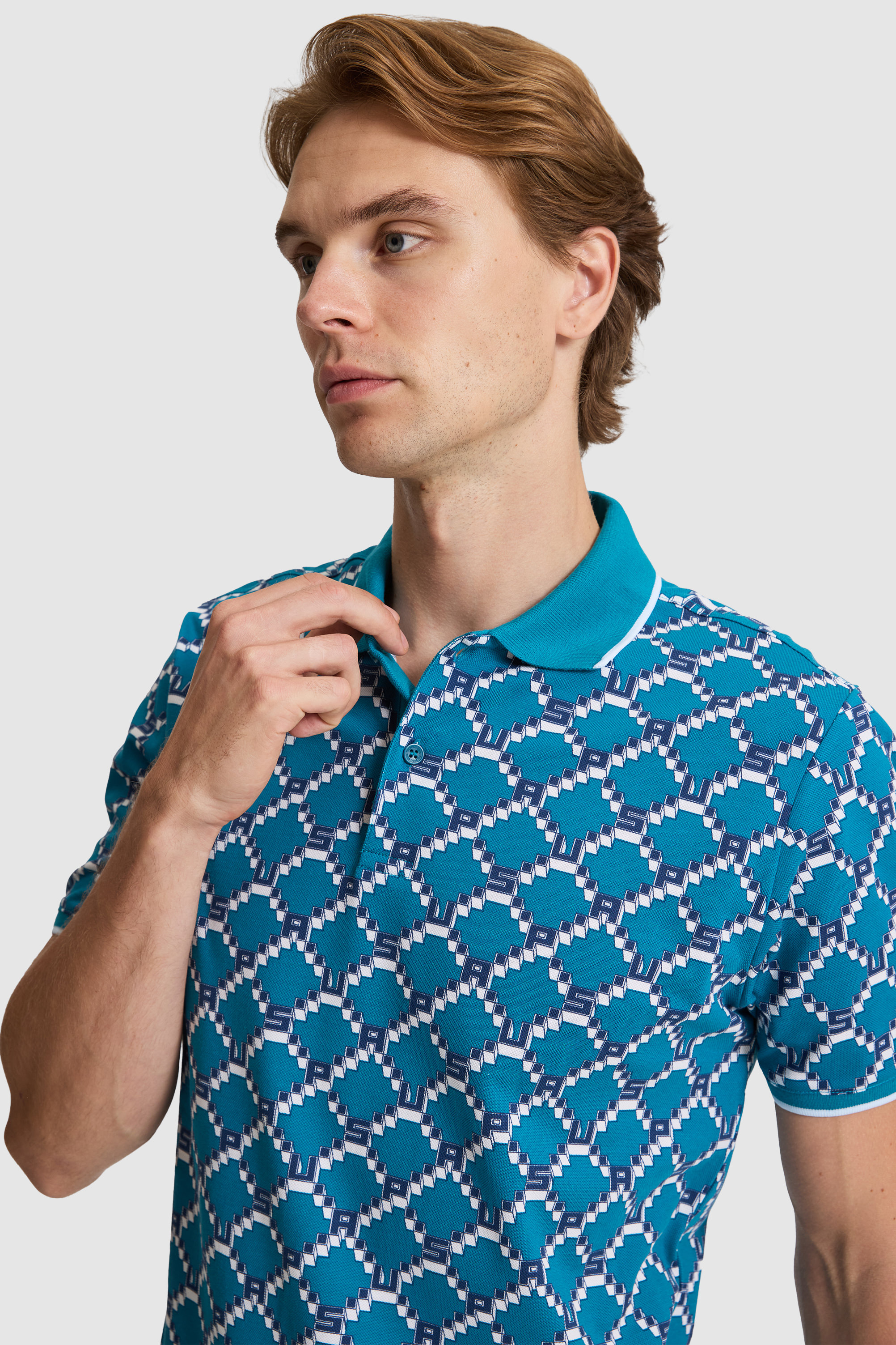 Erkek Petrol Regular Fit Polo Yaka Tişört - 50322350012