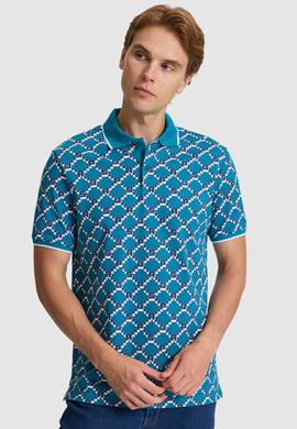 Erkek Petrol Regular Fit Polo Yaka Tişört - 50322350012