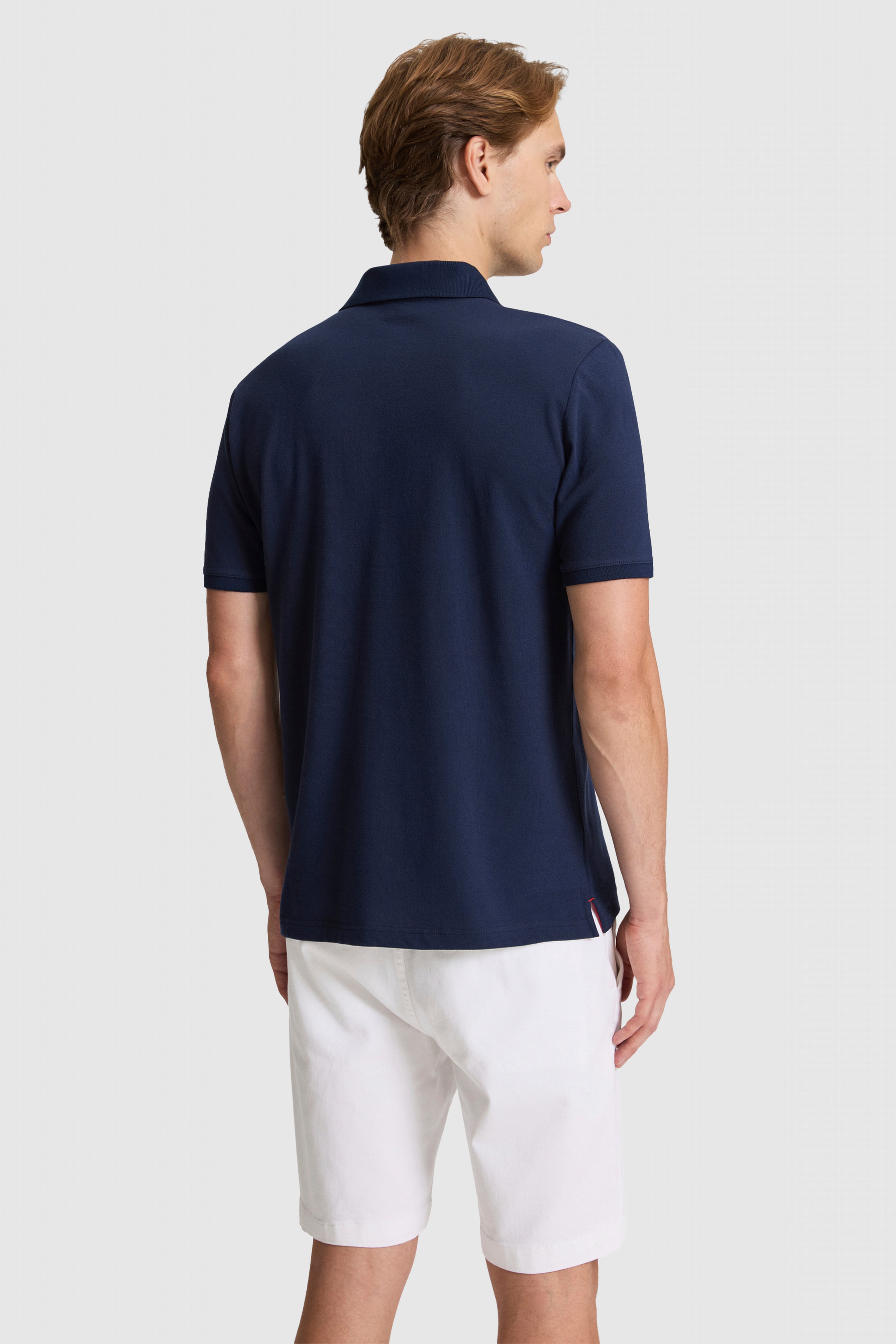 Erkek Lacivert Regular Fit Polo Yaka Tişört