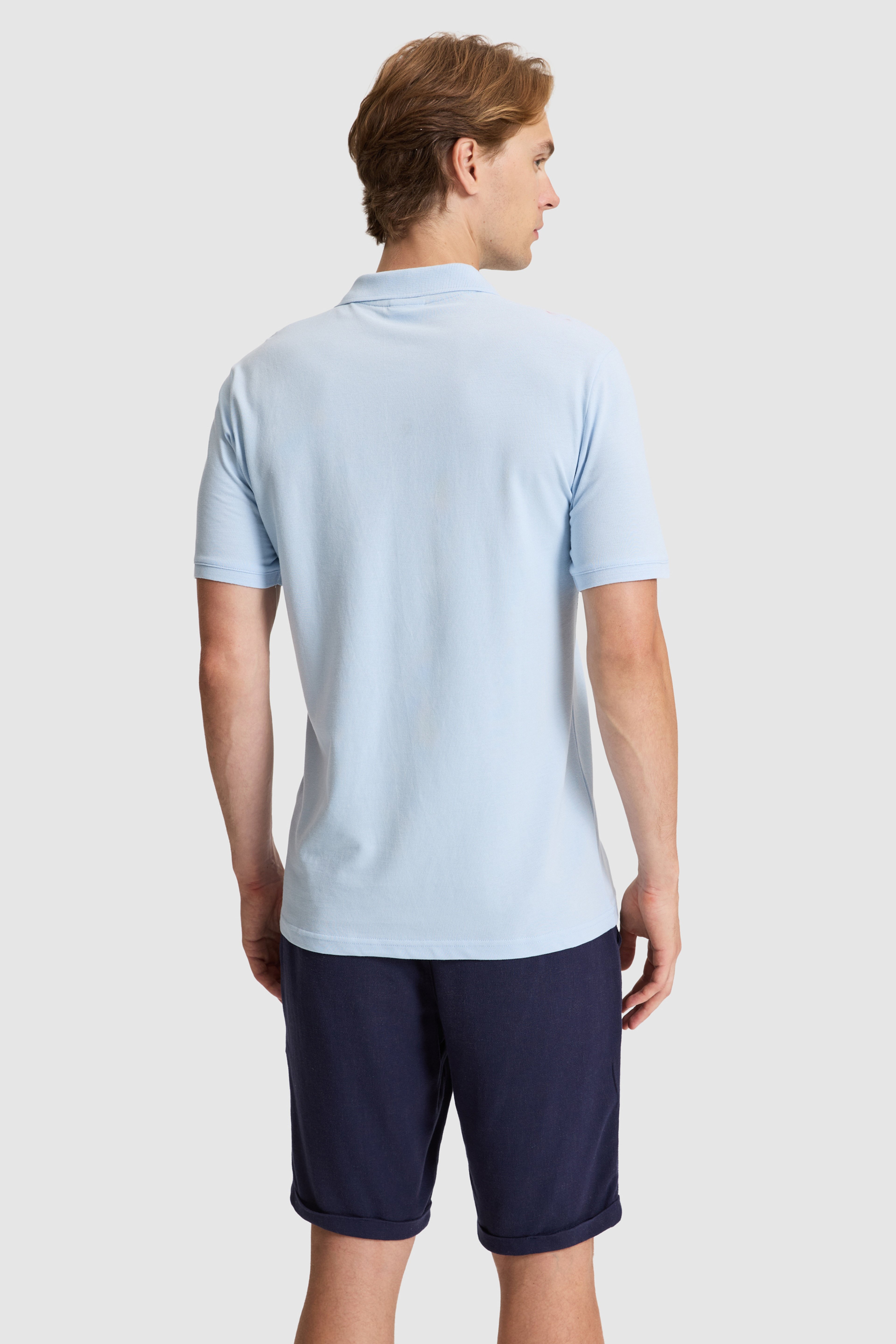 Erkek Açık Mavi Tişört