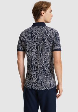 Erkek Lacivert Regular Fit Polo Yaka Basic Tişört - 50322503001