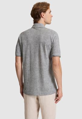 Erkek Gri Regular Fit Polo Yaka Tişört - 50322432007