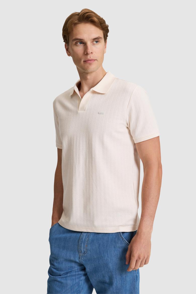 Erkek Krem Tişört - 50322424018